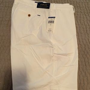 Brand new Polo white mens  shorts.